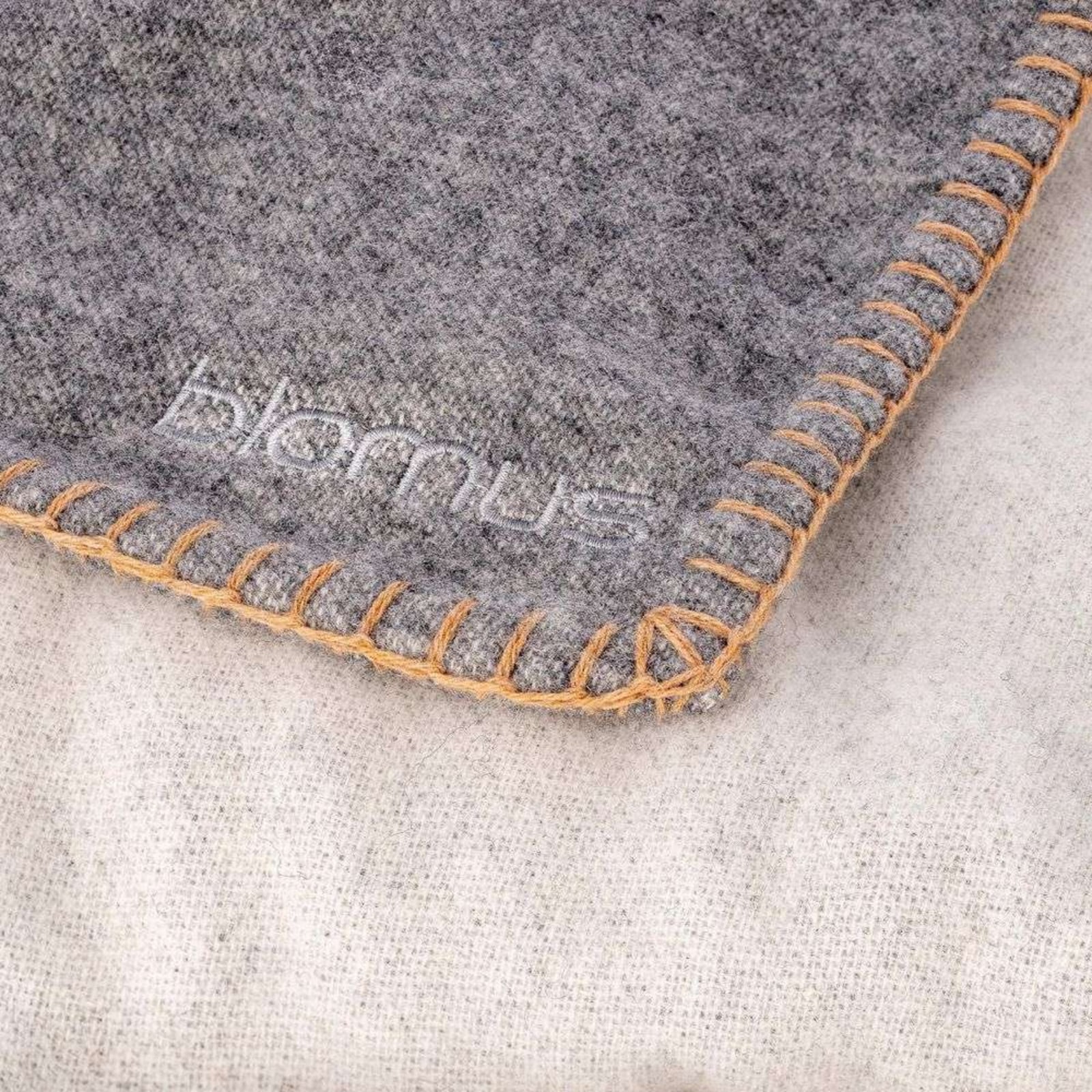 Ahwi Tæppe Midnight Navy Blomus - Stof / tekstil