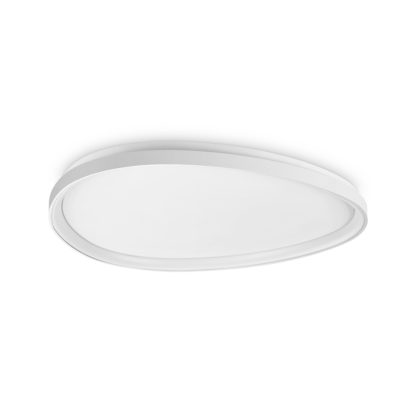 Candeeiro de teto LED IDEAL LUX Gemini, branco, 81 cm, 2700 K, ligar/desligar