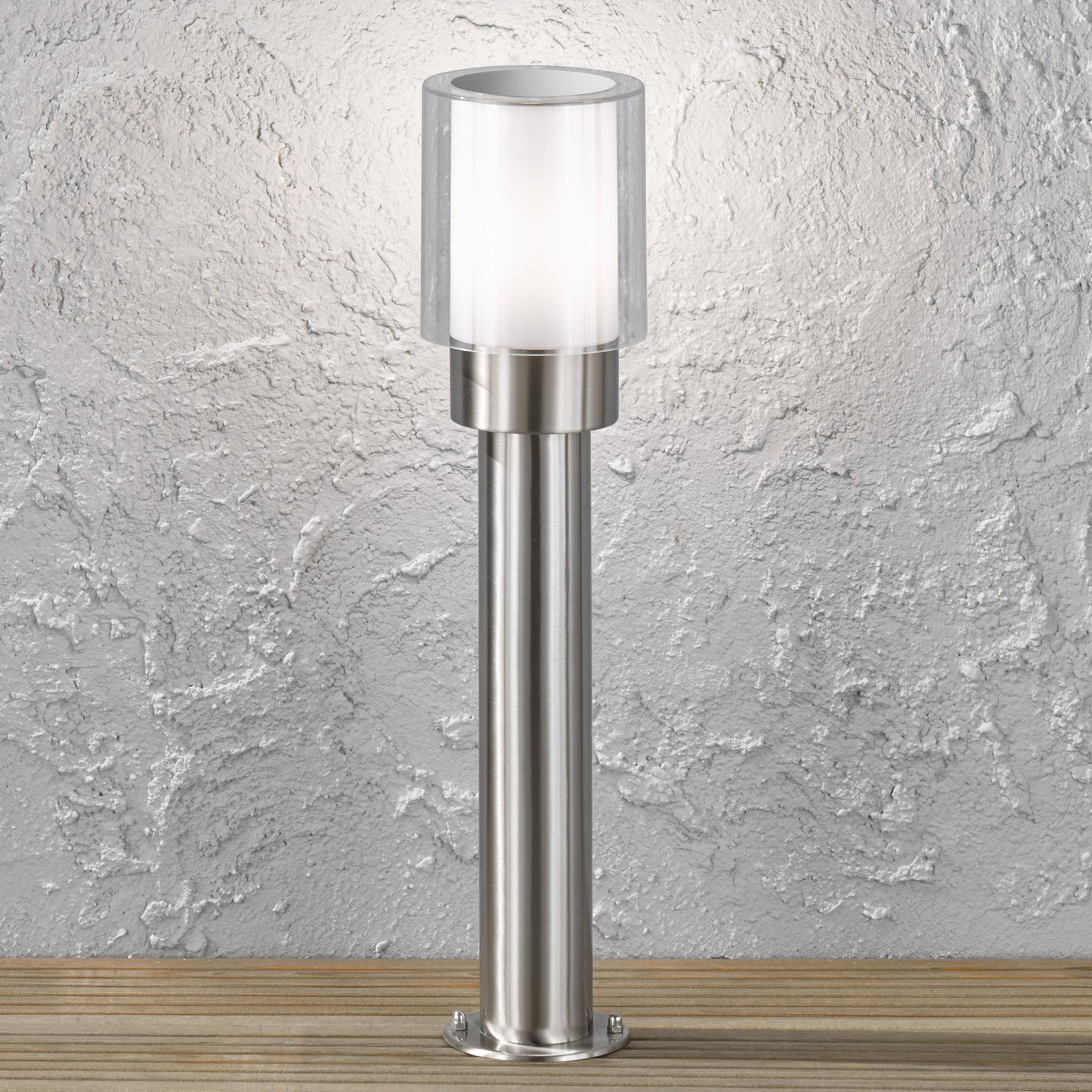 Pita bollard light made of stainless steel
