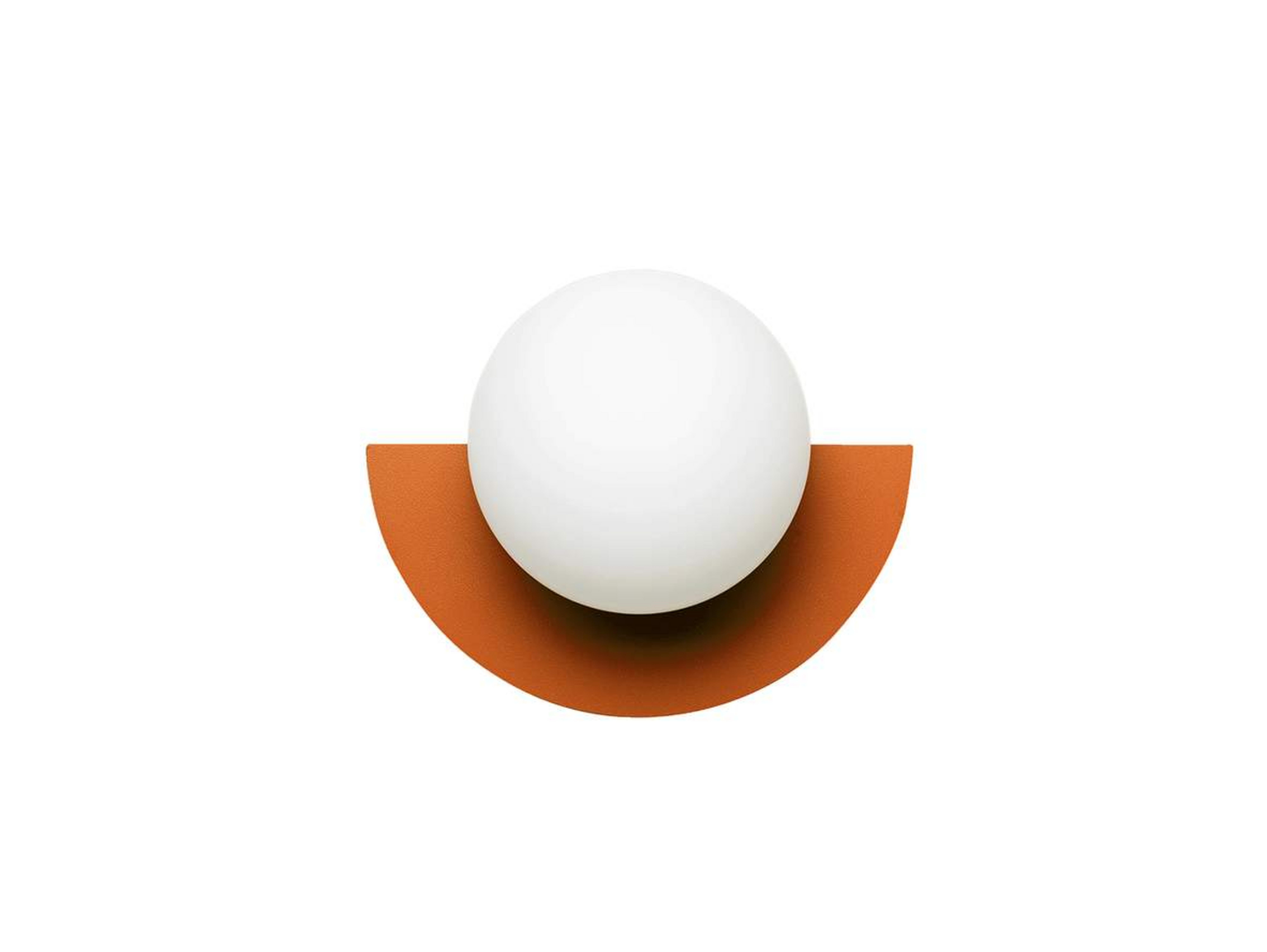 Candy Big Circle 180 L Wandleuchte, orange - Swedish Ninja