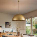 Hanglamp Fera, goud/zwart gespikkeld, Ø70cm