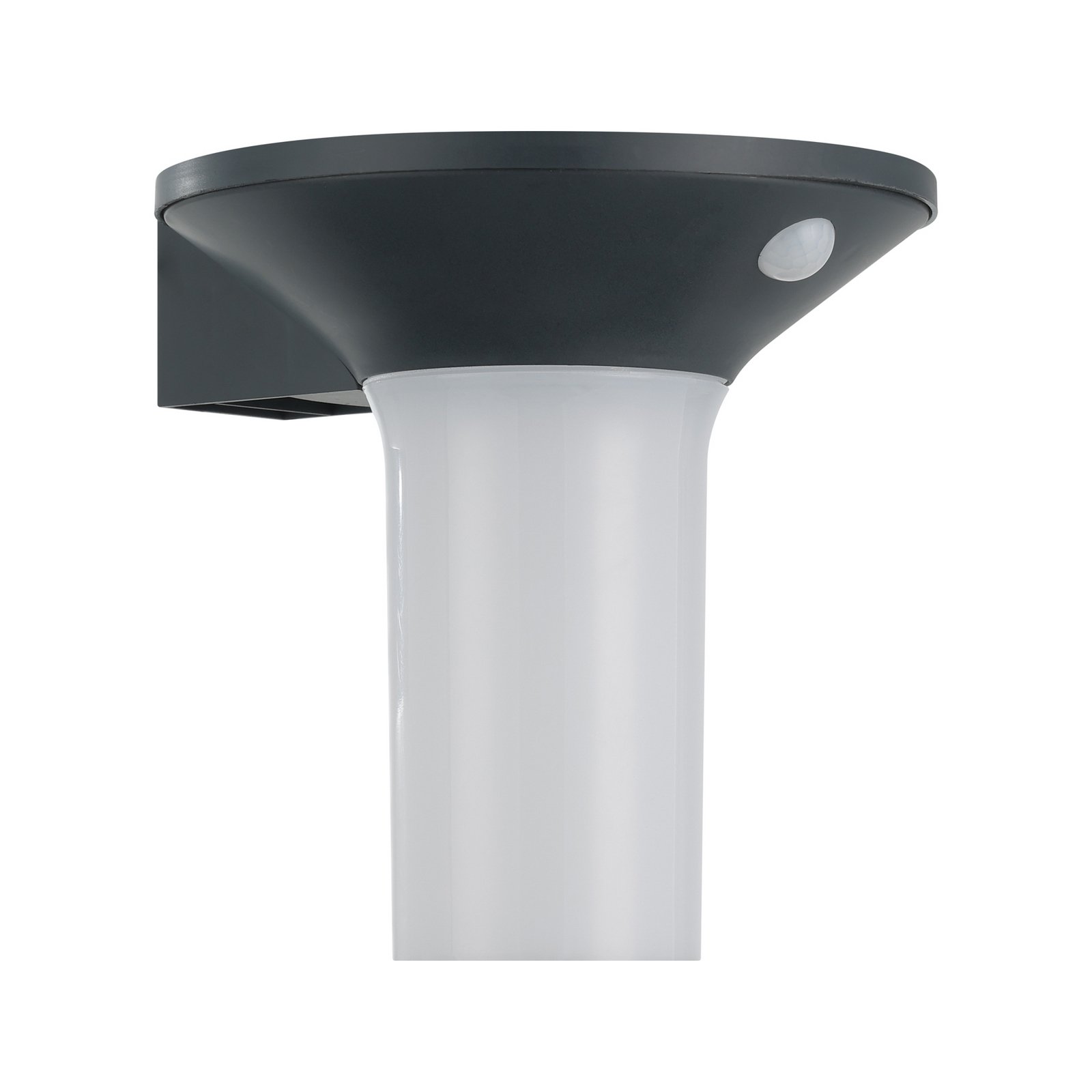 LED-Solar-Außenwandleuchte Corbezzola, schwarz, Sensor LED-Solar-Außenwandleuchte Corbezzola, schwarz, Sensor