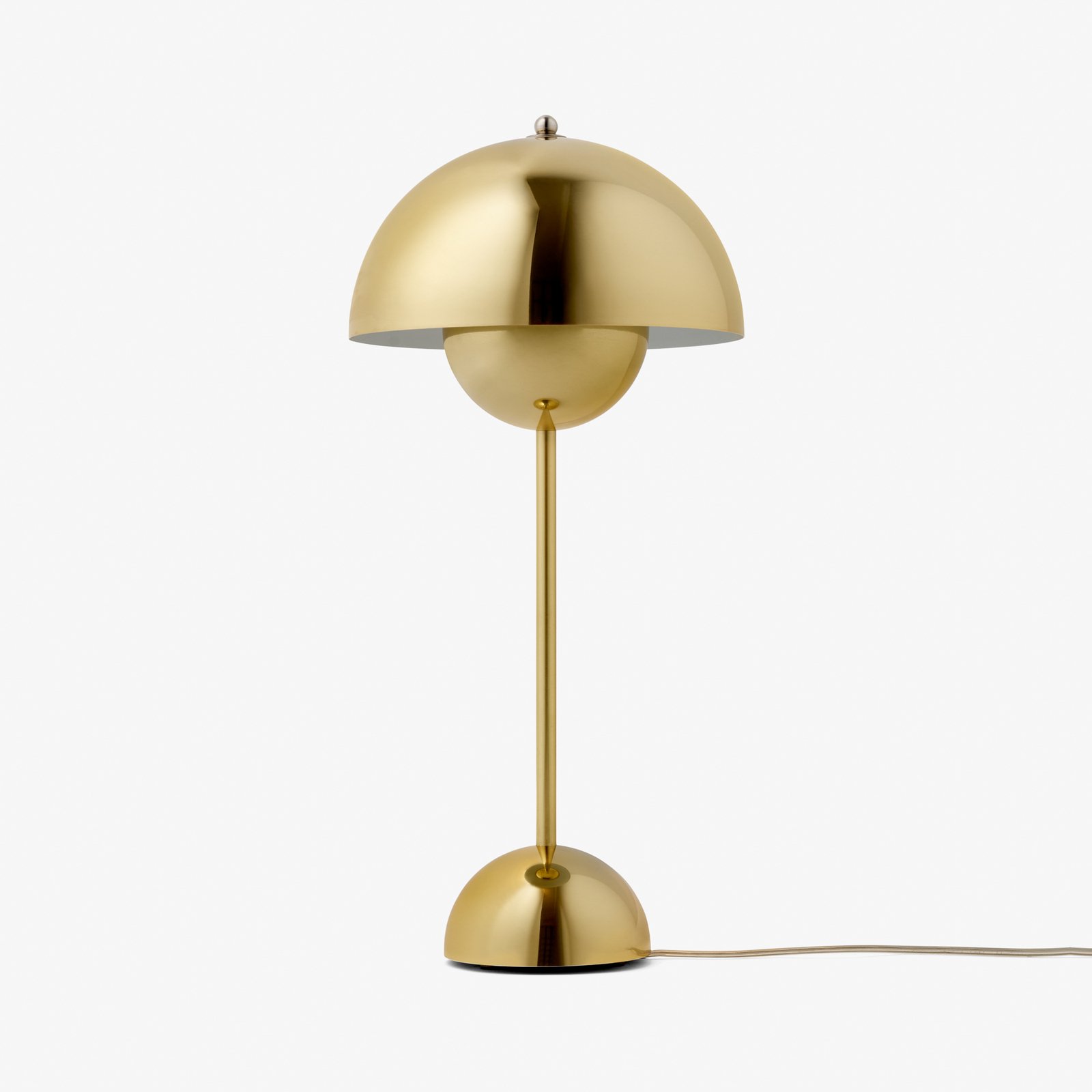 &Tradition Flowerpot VP3 table lamp, brass-plated