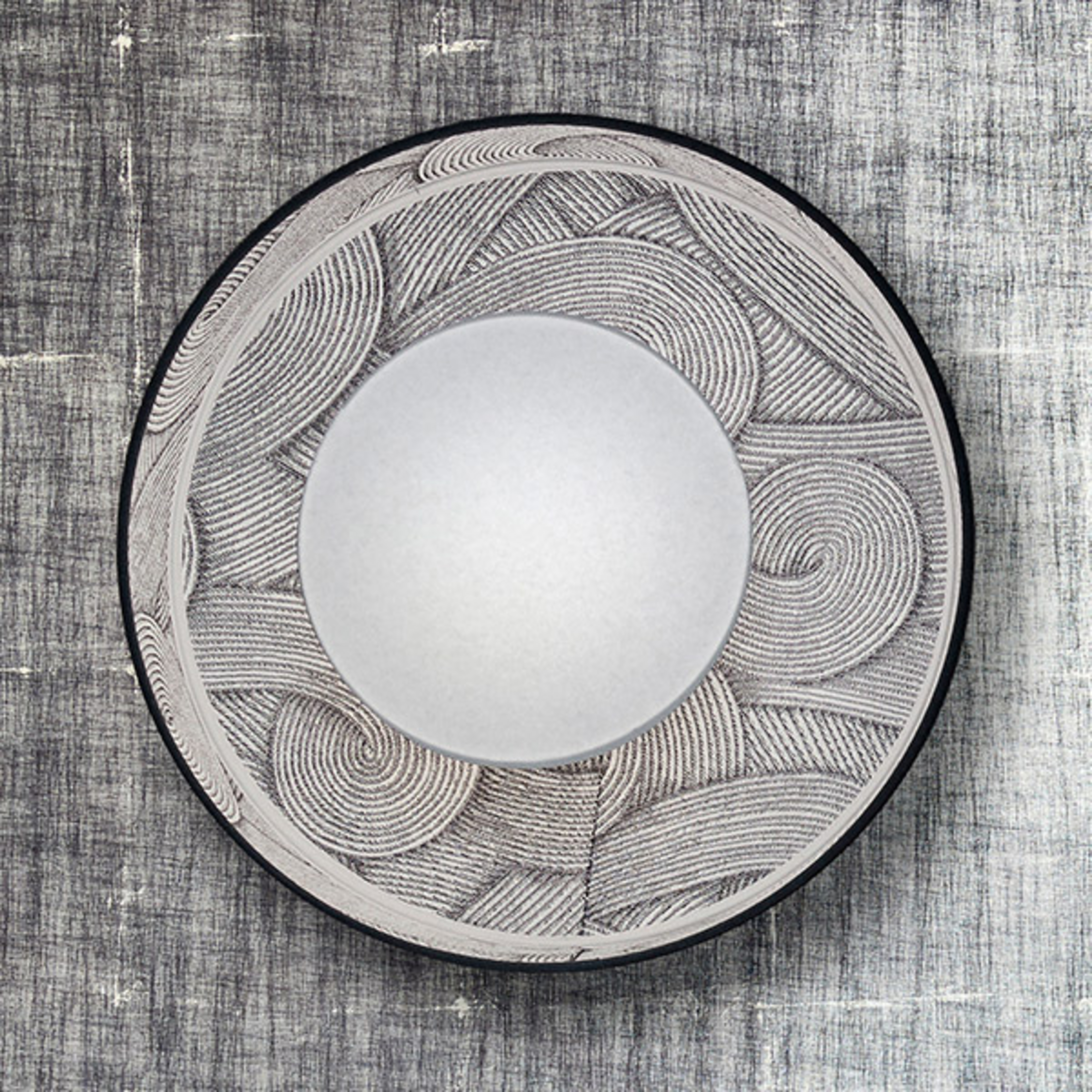 MARKET SET Mokuzaï stenska svetilka v sivi barvi Suna