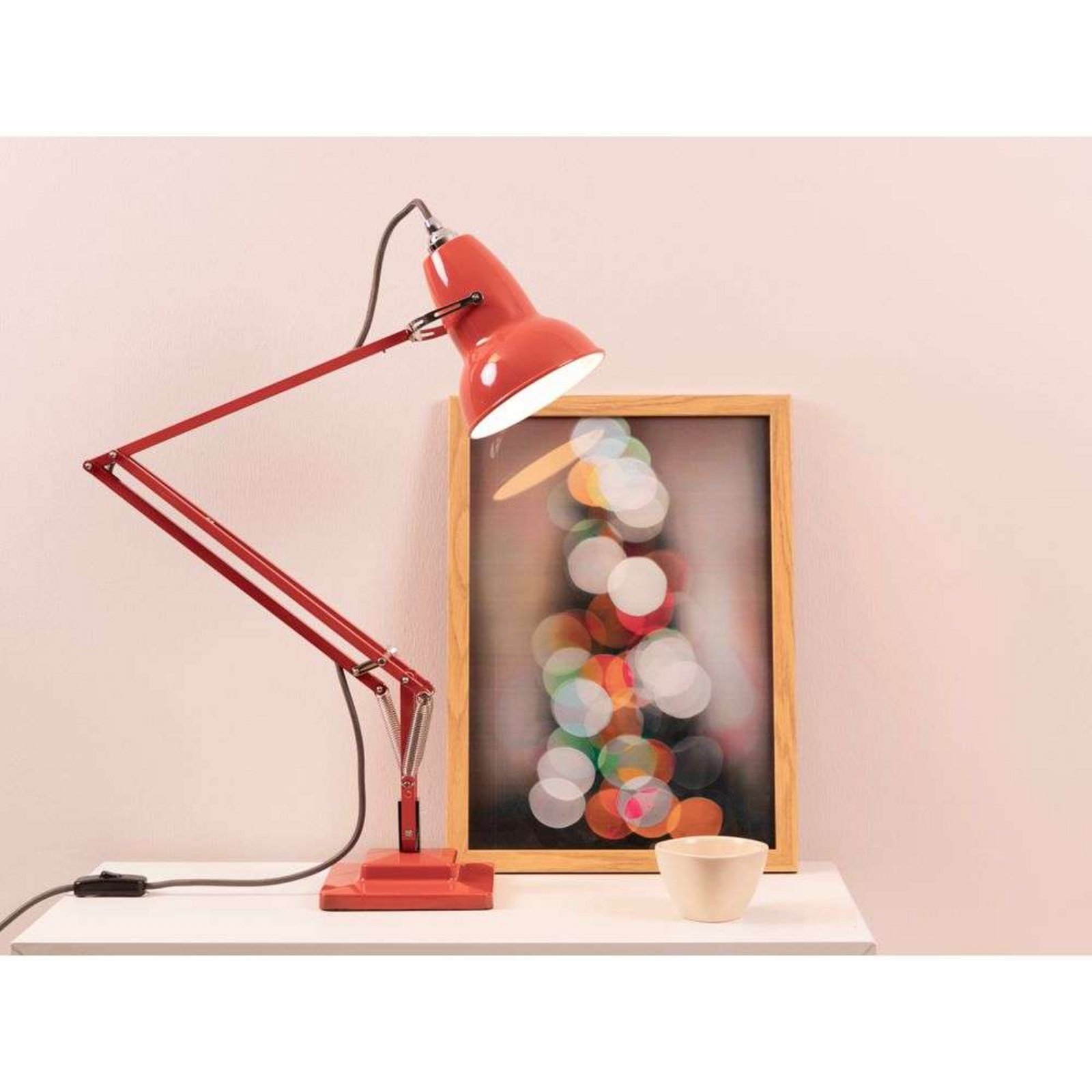 Original 1227 Candeeiro de Secretária Coral Red - Anglepoise