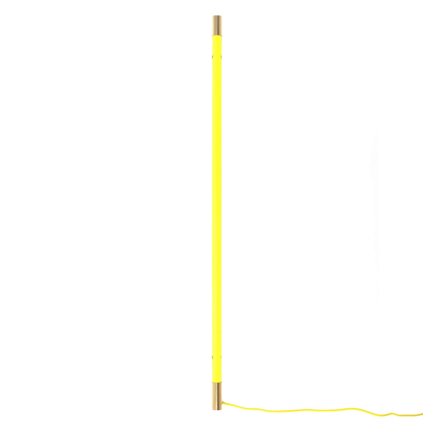 SELETTI Linea Gold LED-Wandlampe gelb