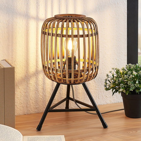 Lindby Marly bordlampe, rotting-skjerm