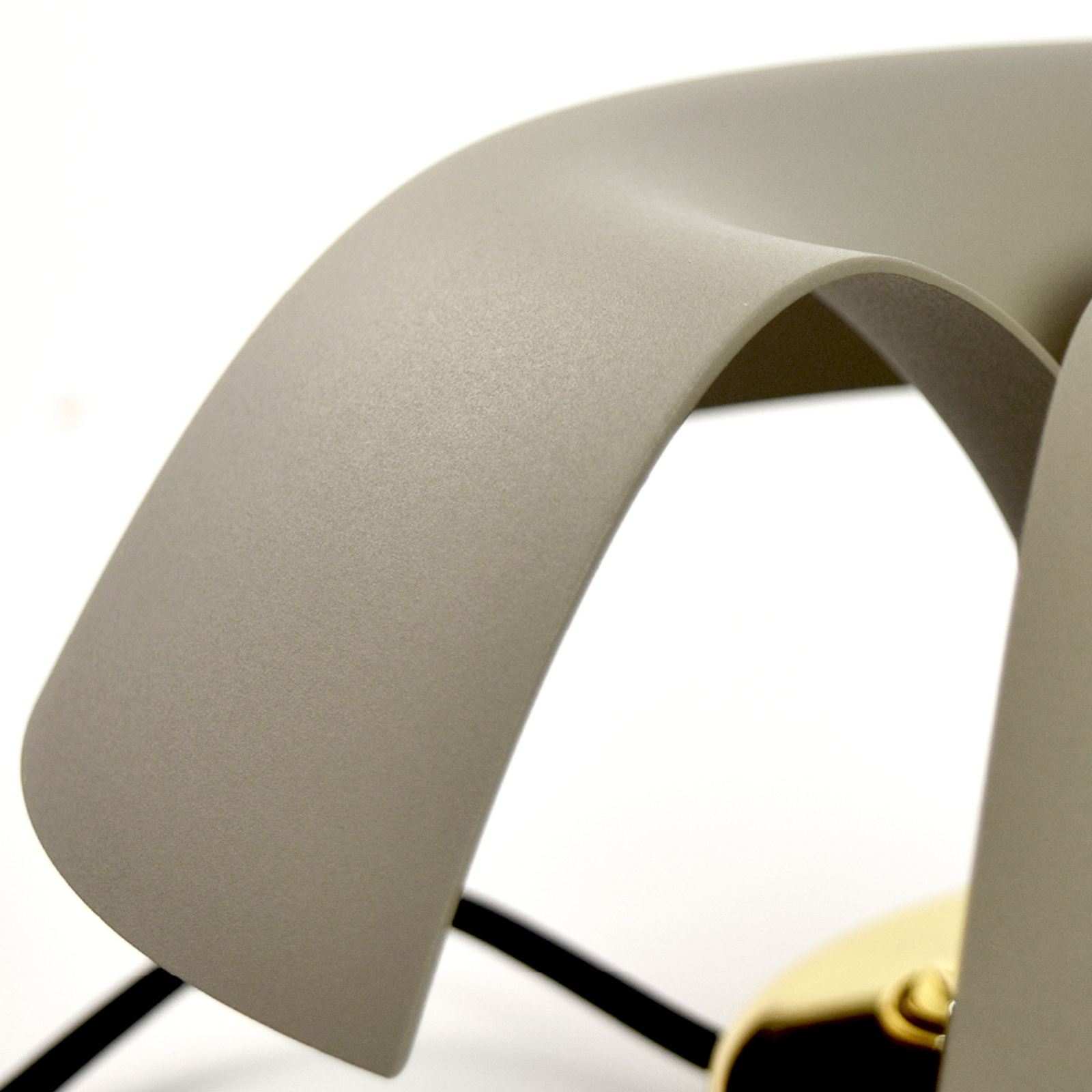 Cycnus Wandleuchte Ø45 Taupe/Gold - AYTM