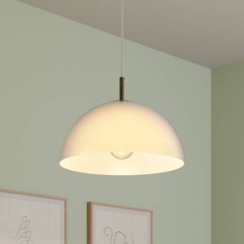 Lucande Lourenco opaalglas hanglamp, 35 cm