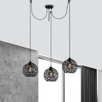 Viseća lampa Fellini MR-897 3 žarulje. decentralizirana crna