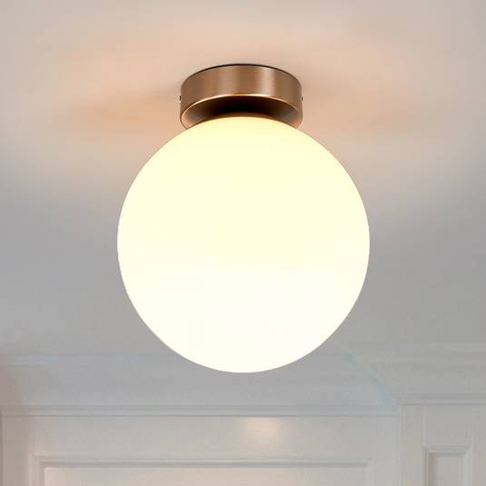Round bathroom ceiling light Lennie Lights.co.uk