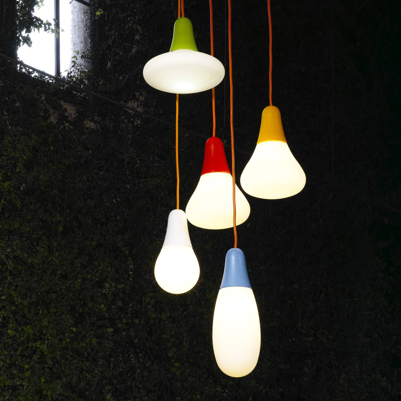 Martinelli Luce Ciulifruli lampa wisząca, żółta