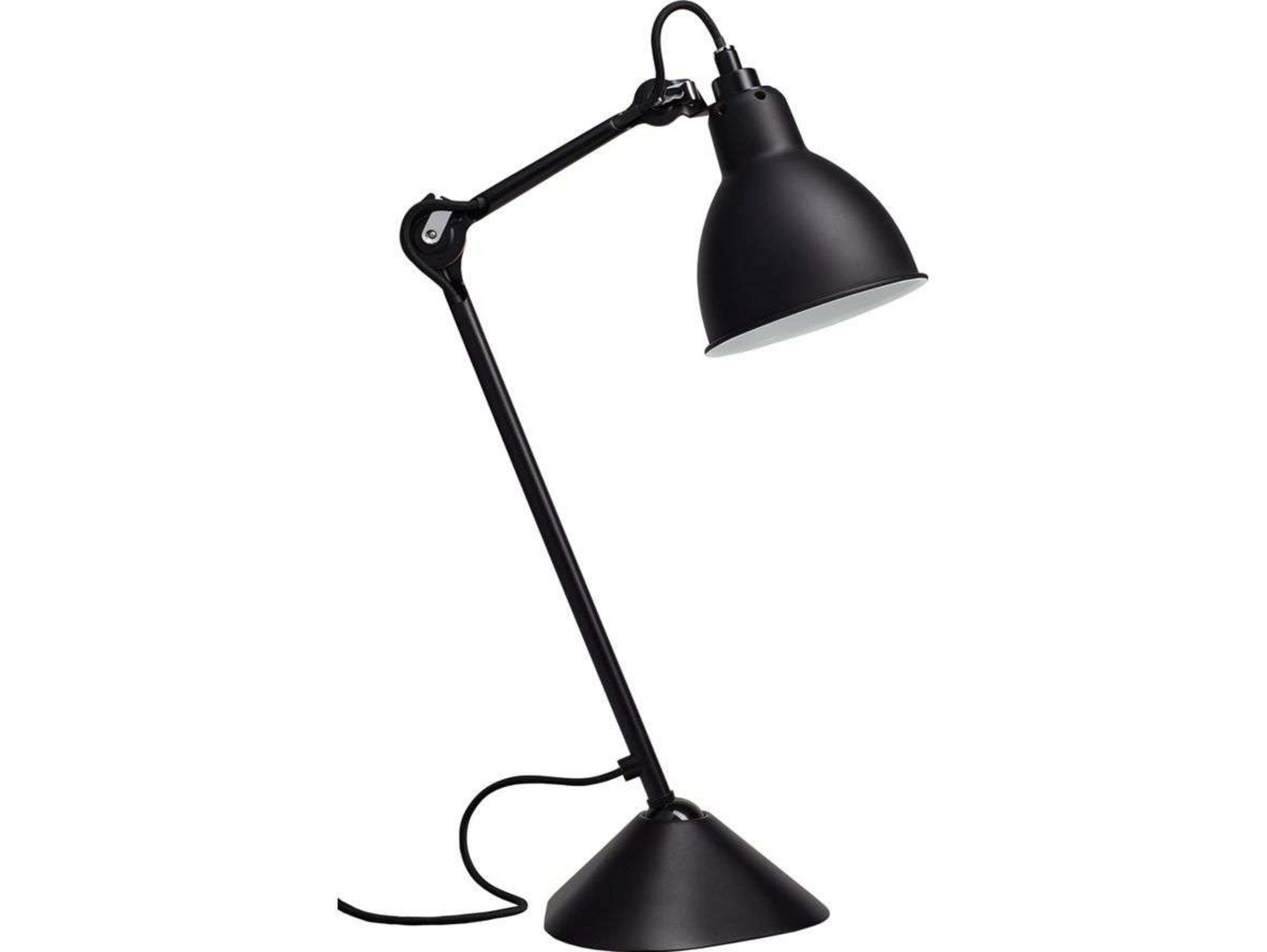 205 Lámpara de Sobremesa Negro/Negro - Lampe Gras