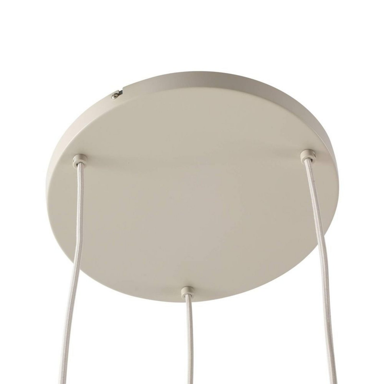 Ovelia 3 Round Lustră Pendul Beige - Lindby