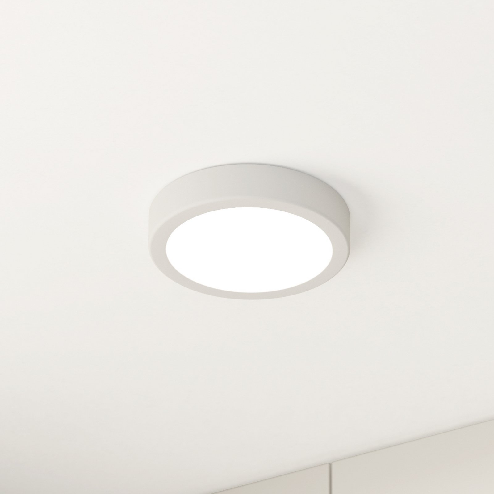 Plafonieră cu LED Fueva 5 IP44 3000K alb Ø16cm