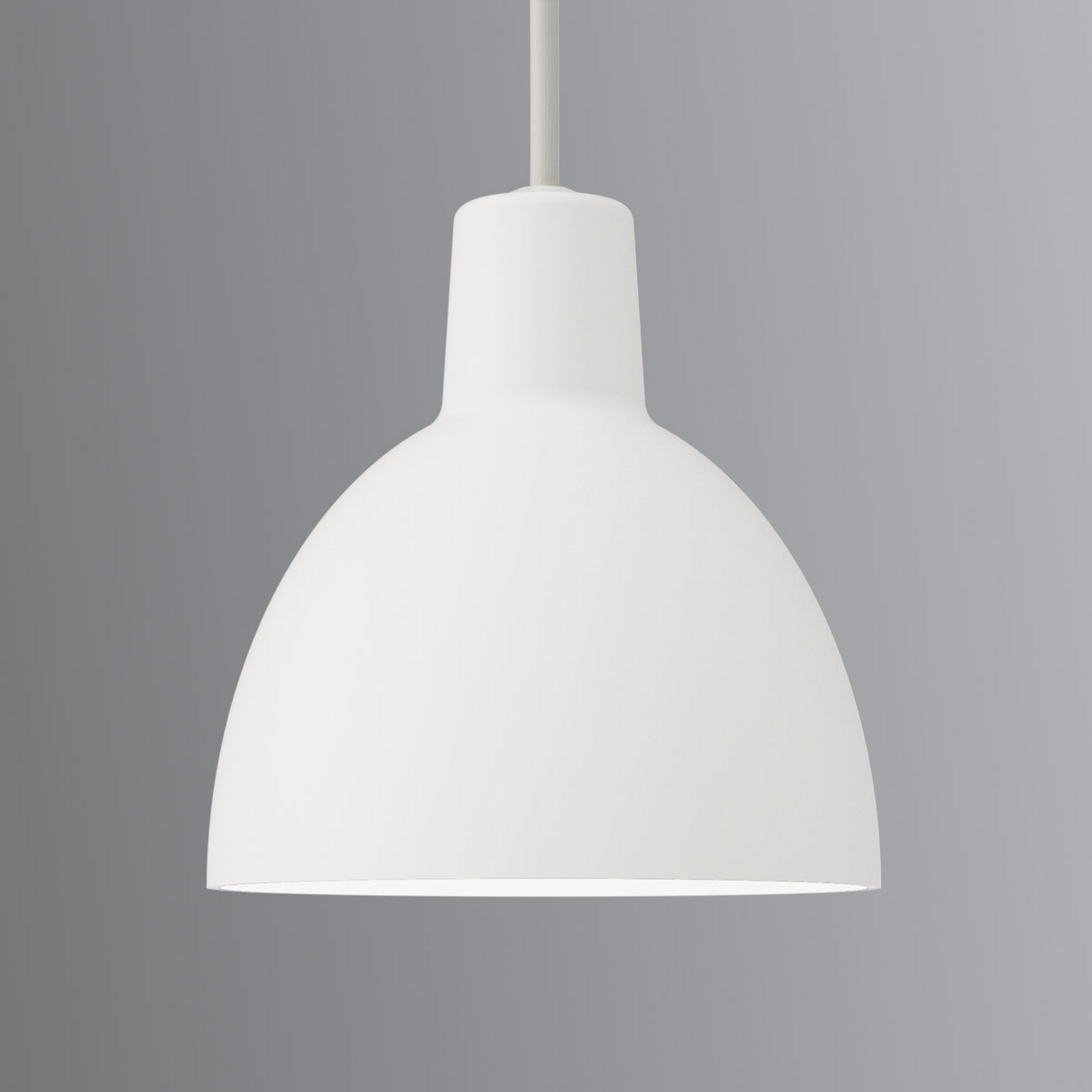 Louis Poulsen Toldbod 120, suspension blanche