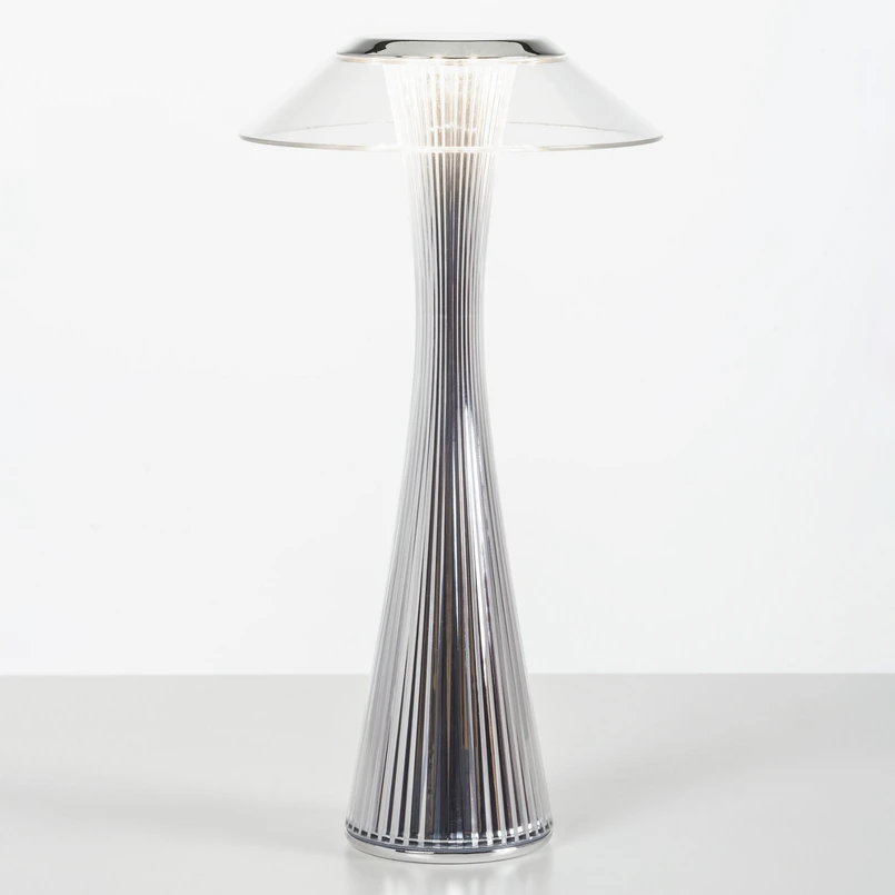 Kartell - Space Outdoor Lampe de Table Chrome