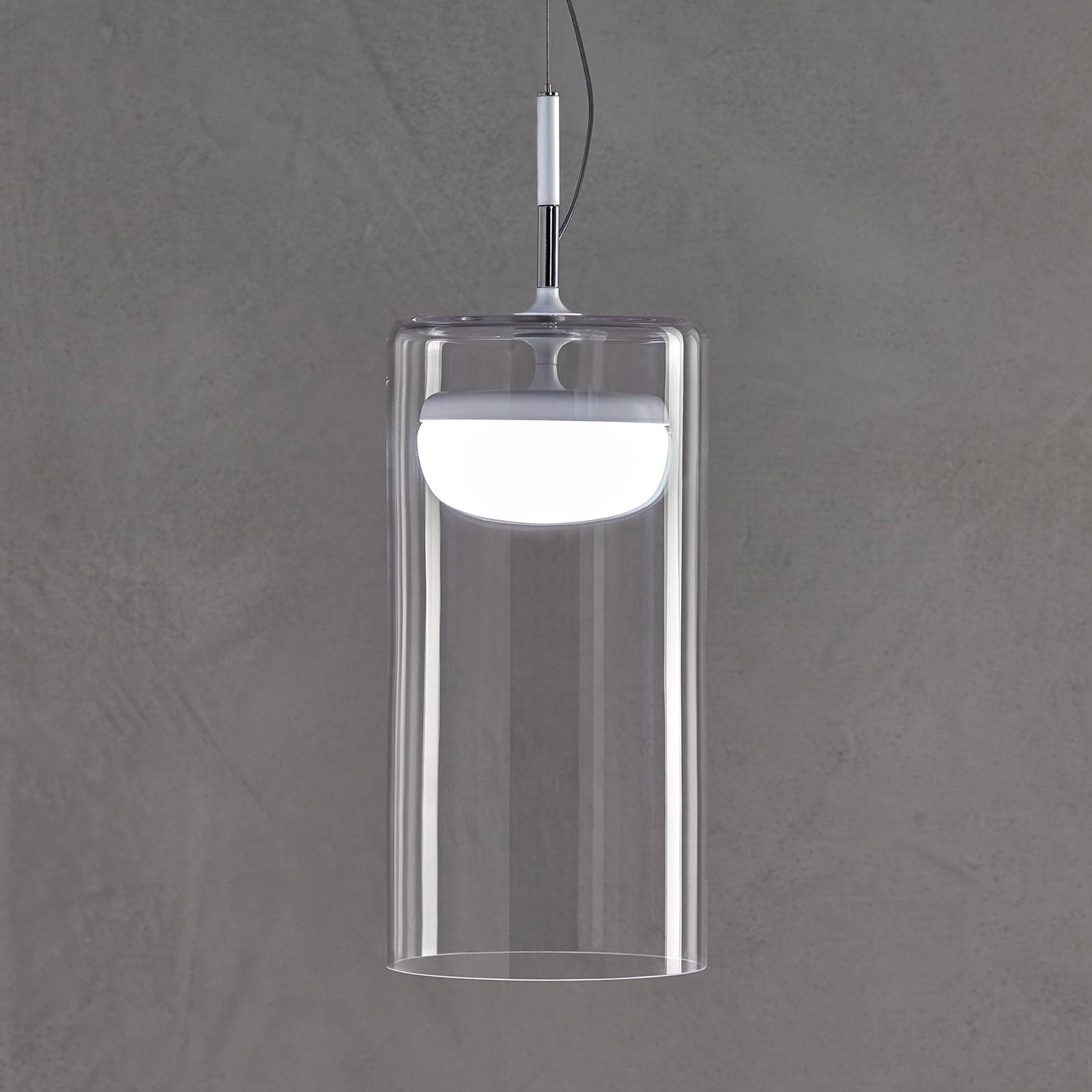 E-shop Prandina Diver Dimm závesná lampa S3 2 700 K biela