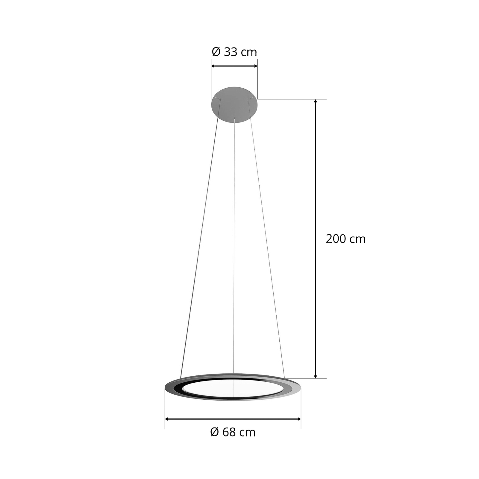 GRIMMEISEN Onyxx Circular DIM 680, techos fijos