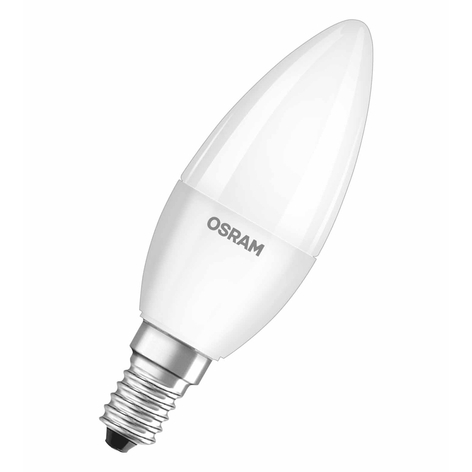 LED-Kerzenlampe E14 4,9W 827 3er Set, matt
