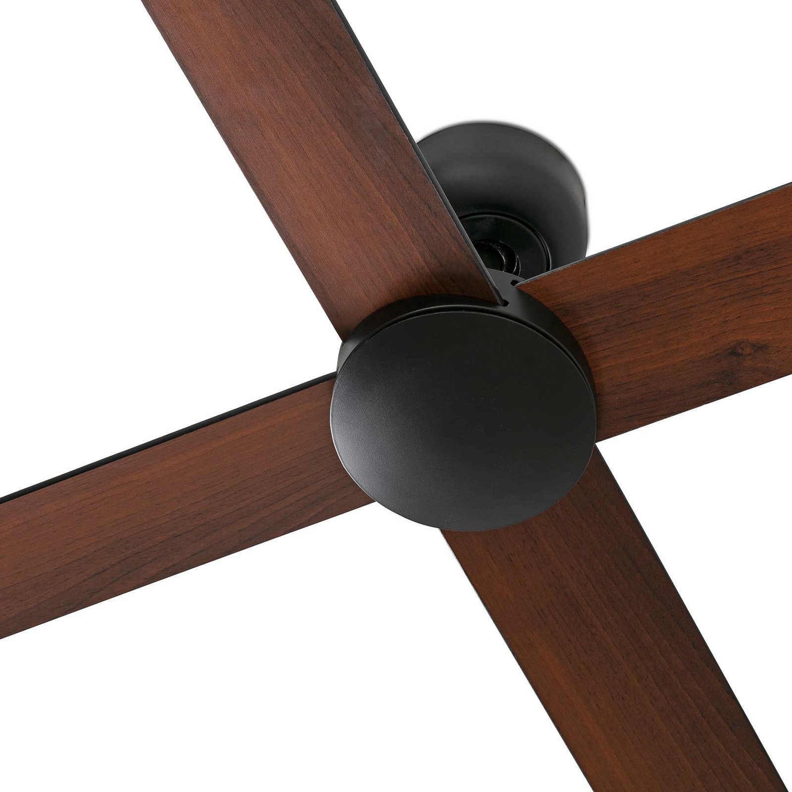Mennyezeti ventilátor Rudder, DC motor, csendes, Ø 132 cm, fa