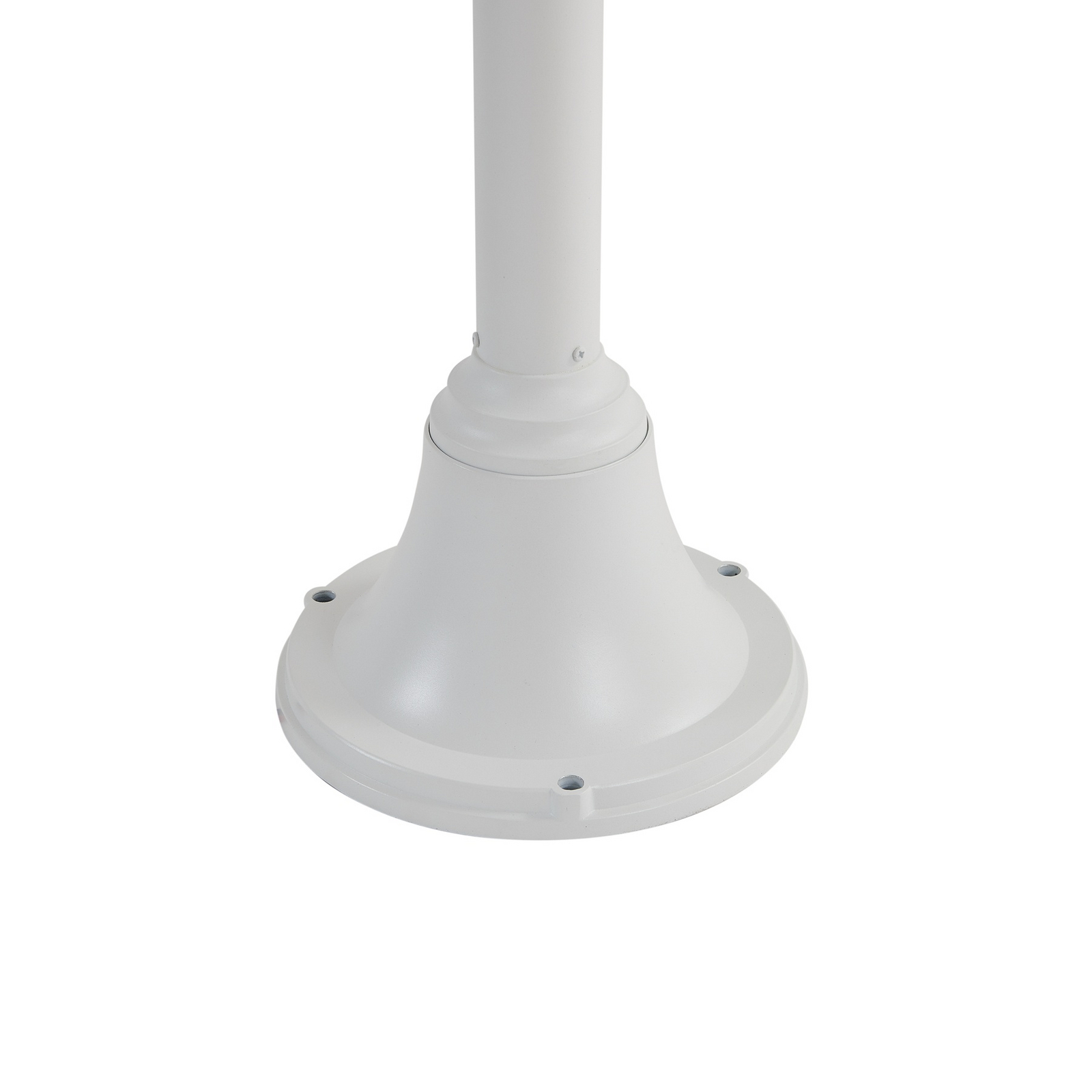 Lindby Madea candeeiro de exterior, branco, 2 lâmpadas, 213 cm, E27, IP44