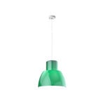 Lorosae Hängeleuchte, grün, Ø 40 cm, Glas, E27 - Nemo