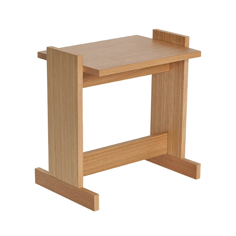 Produktfoto för Hübsch - Futu Side Table - Sidobord - Natural - 44x30xh45cm