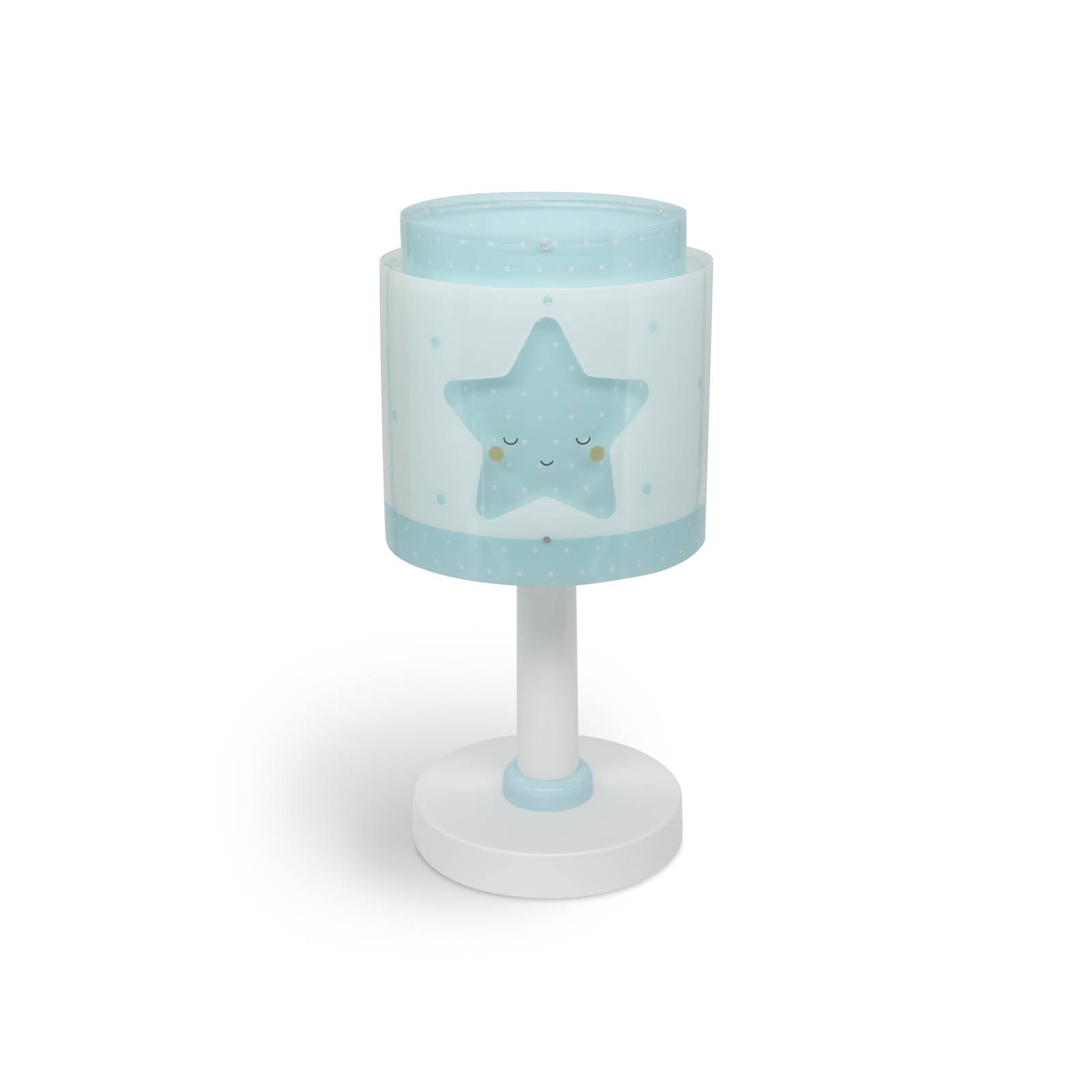 Kinder-Tischlampe Baby Dreams, blau, G4, Ø 15 cm