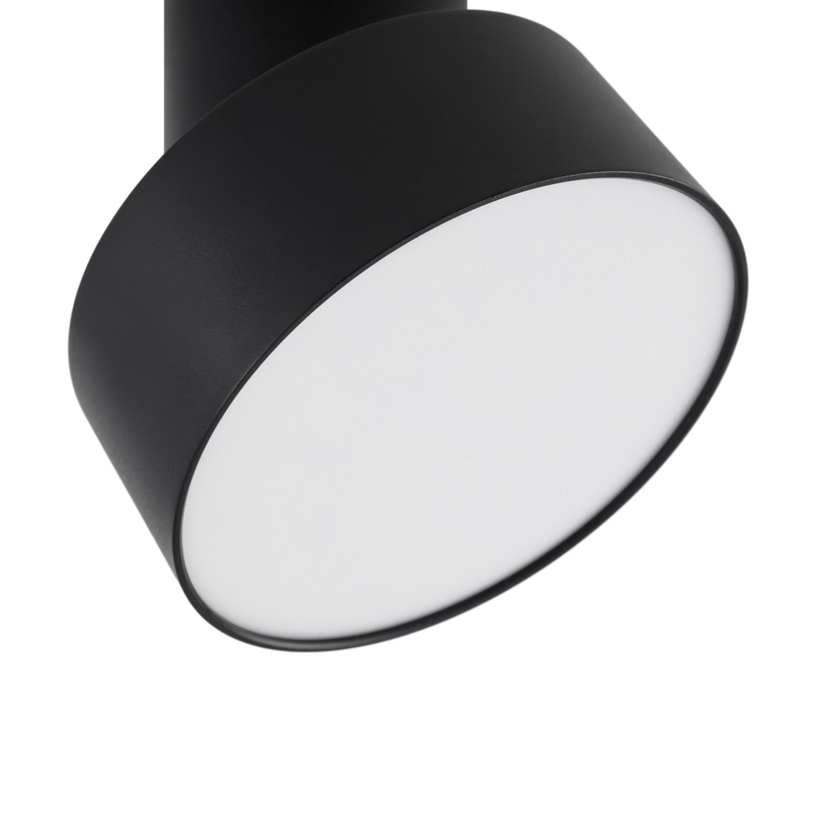 Nivoria LED Spot en Saillie Adjustable Black - Lindby
