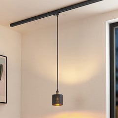 Arcchio Heleni colgante riel oro negro 12cm
