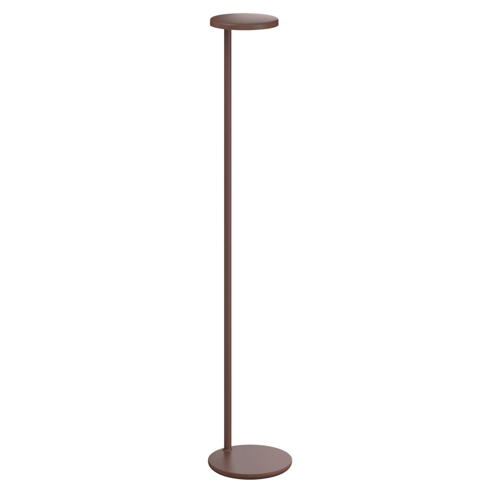 FLOS Oblique Floor LED floor lamp, 927, brown