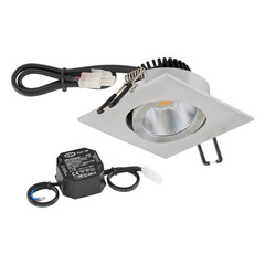 EVN PC20 wpuszczana kątowa 3 000 K aluminium