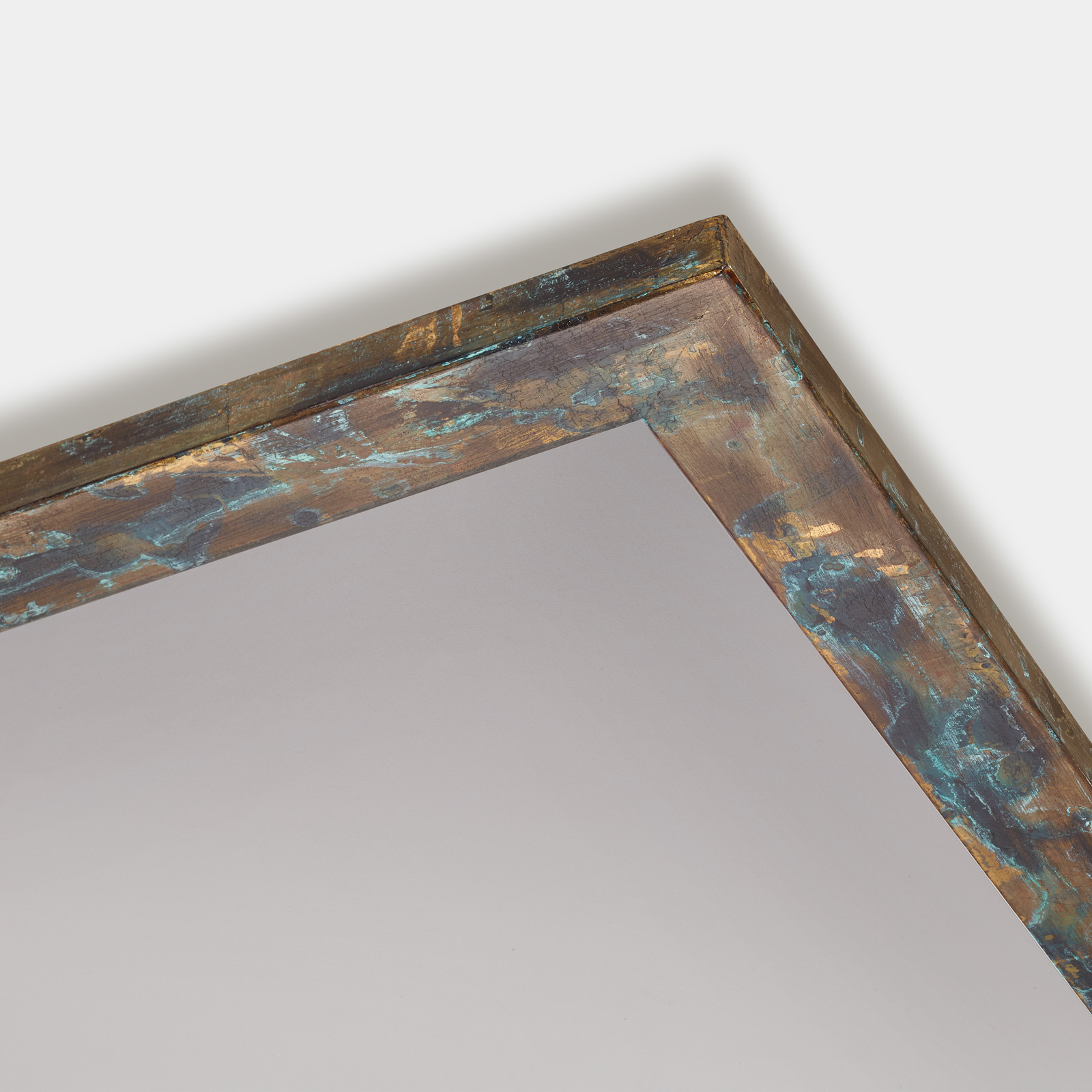 Plošča Quitani Aurinor LED, zlata patina, 68 cm