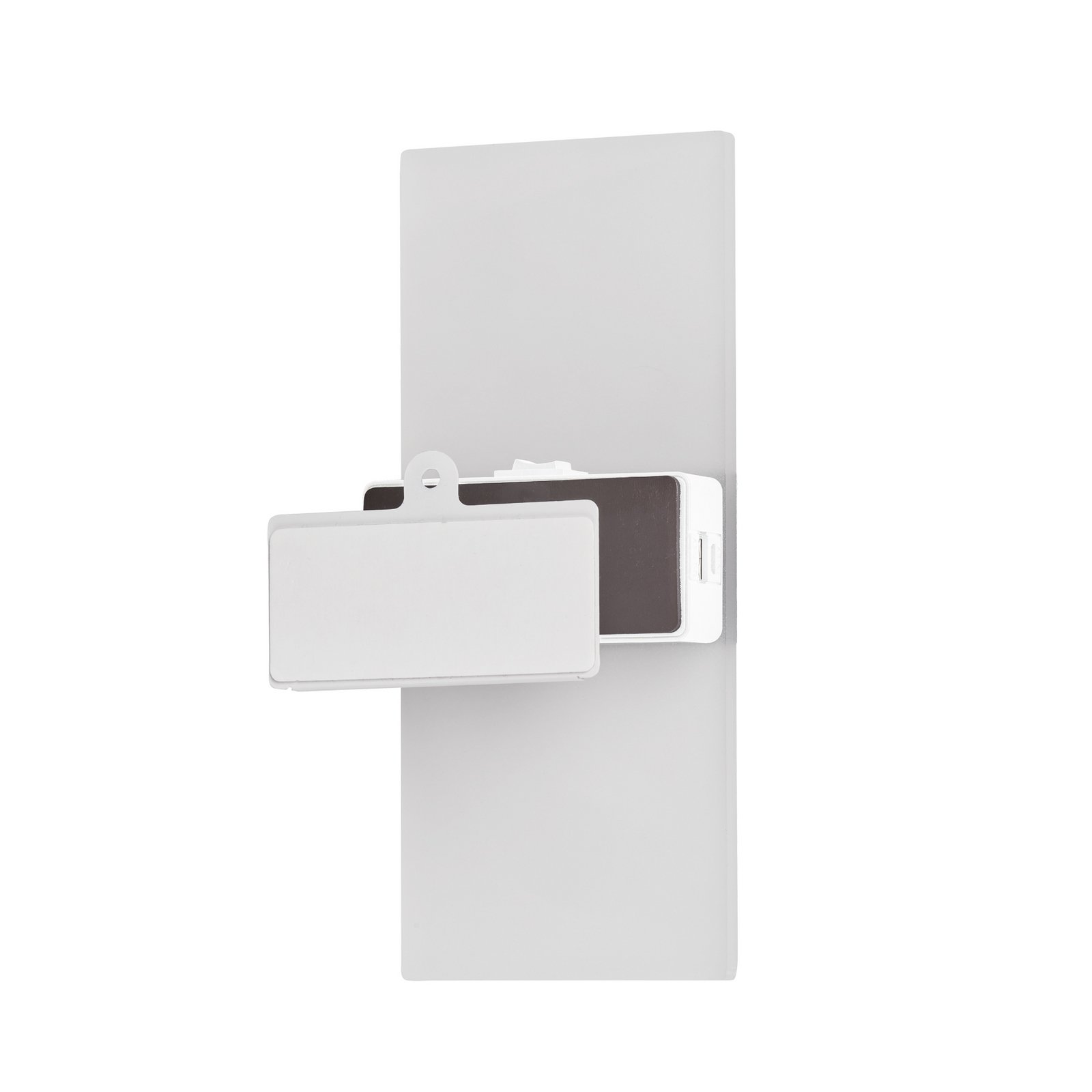 Applique a LED Magnetics, bianco, dimmerabile, altezza 22,5 cm