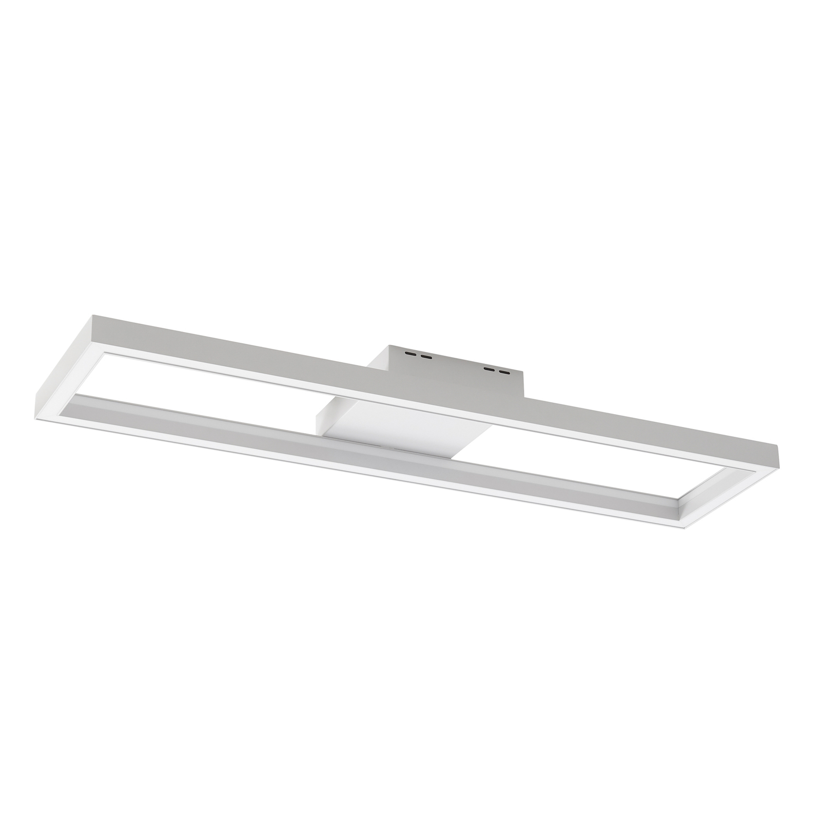 Lucande Smart LED-Deckenleuchte Tjado, 100 cm, weiß, Tuya