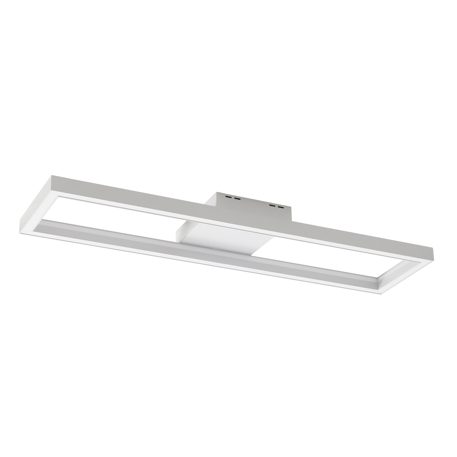 Lucande Smart LED mennyezeti lámpa Tjado, 100 cm, fehér, Tuya