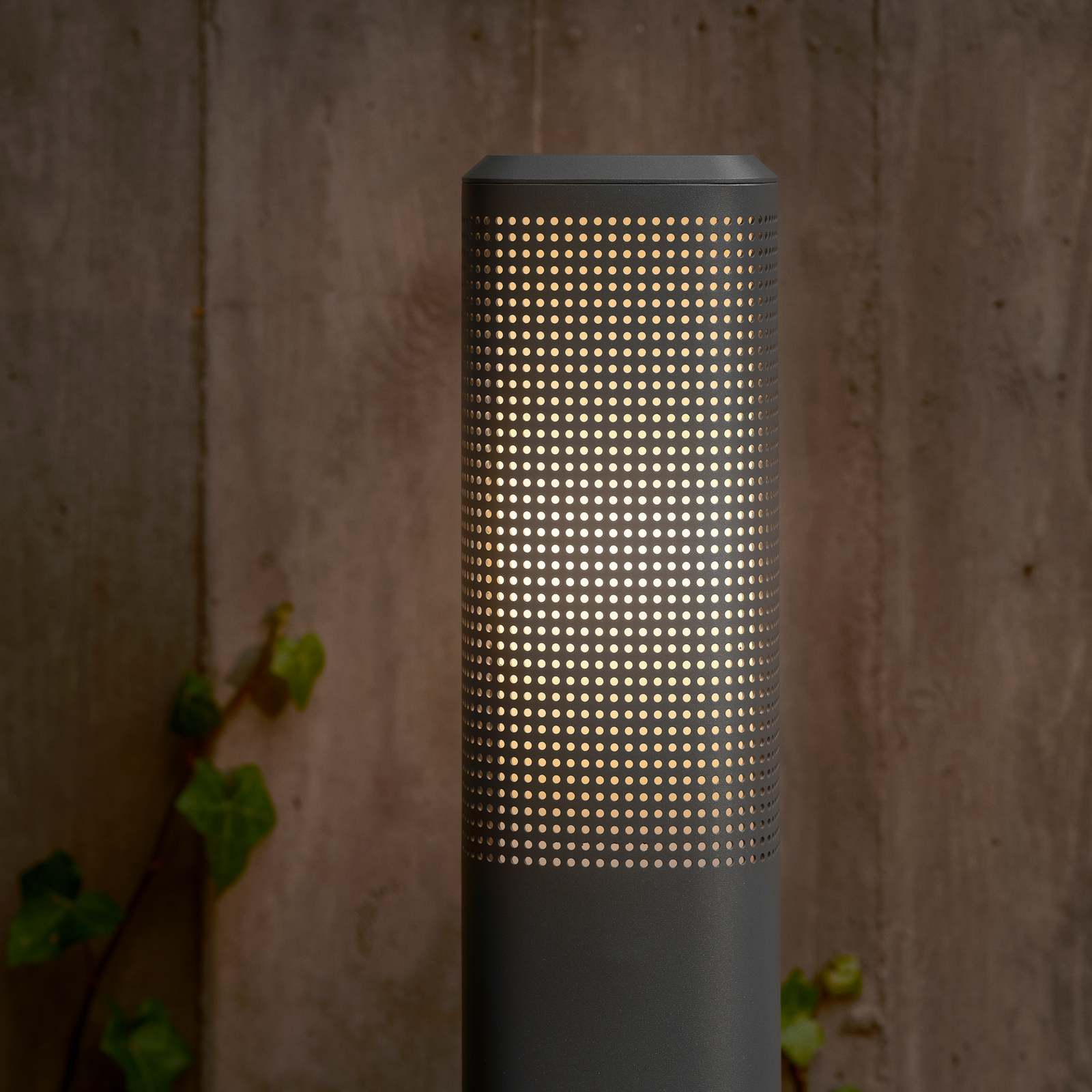 Osvětlení cesty Sidara 95 Seaside, antracitová, hliník, IP44, E27