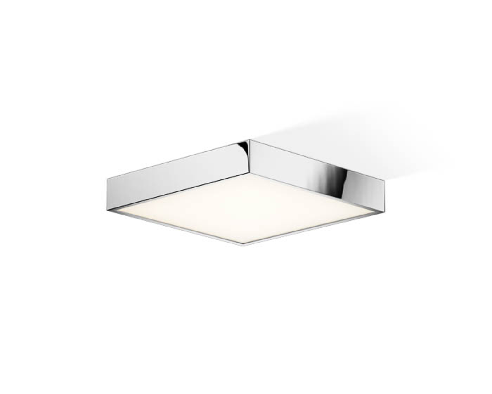 Decor Walther Cut LED-Deckenleuchte, IP44, chrom