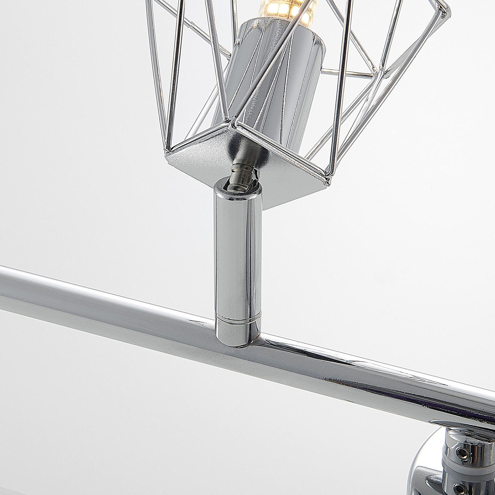 Lindby Giada LED-takspot, fire lyskilder