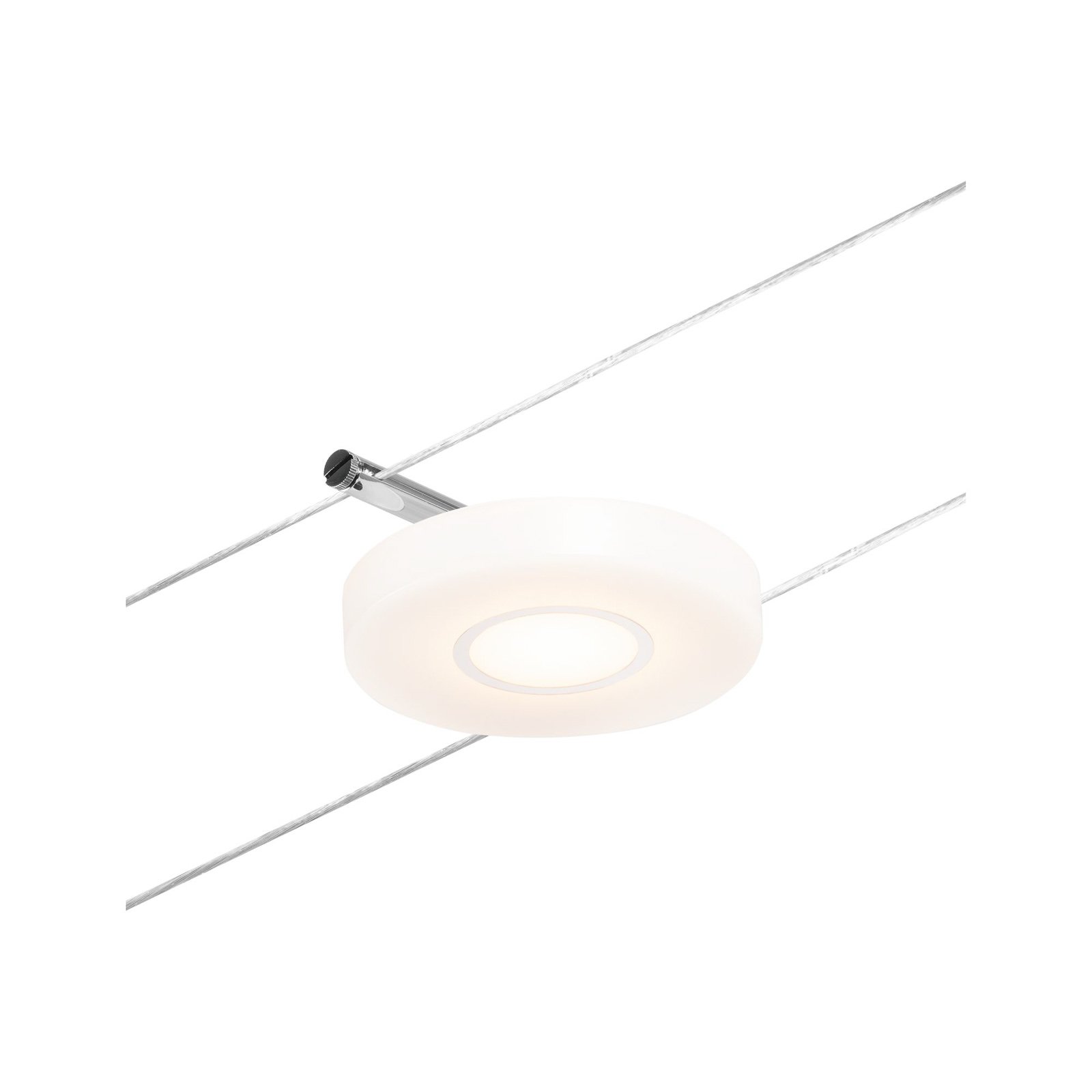Paulmann Wire DiscLED spot for cable system white
