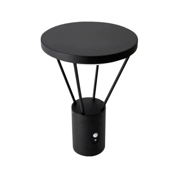 Elario Cellule solaire Lampe W/Capteur H44,5 Noir - Lucande
