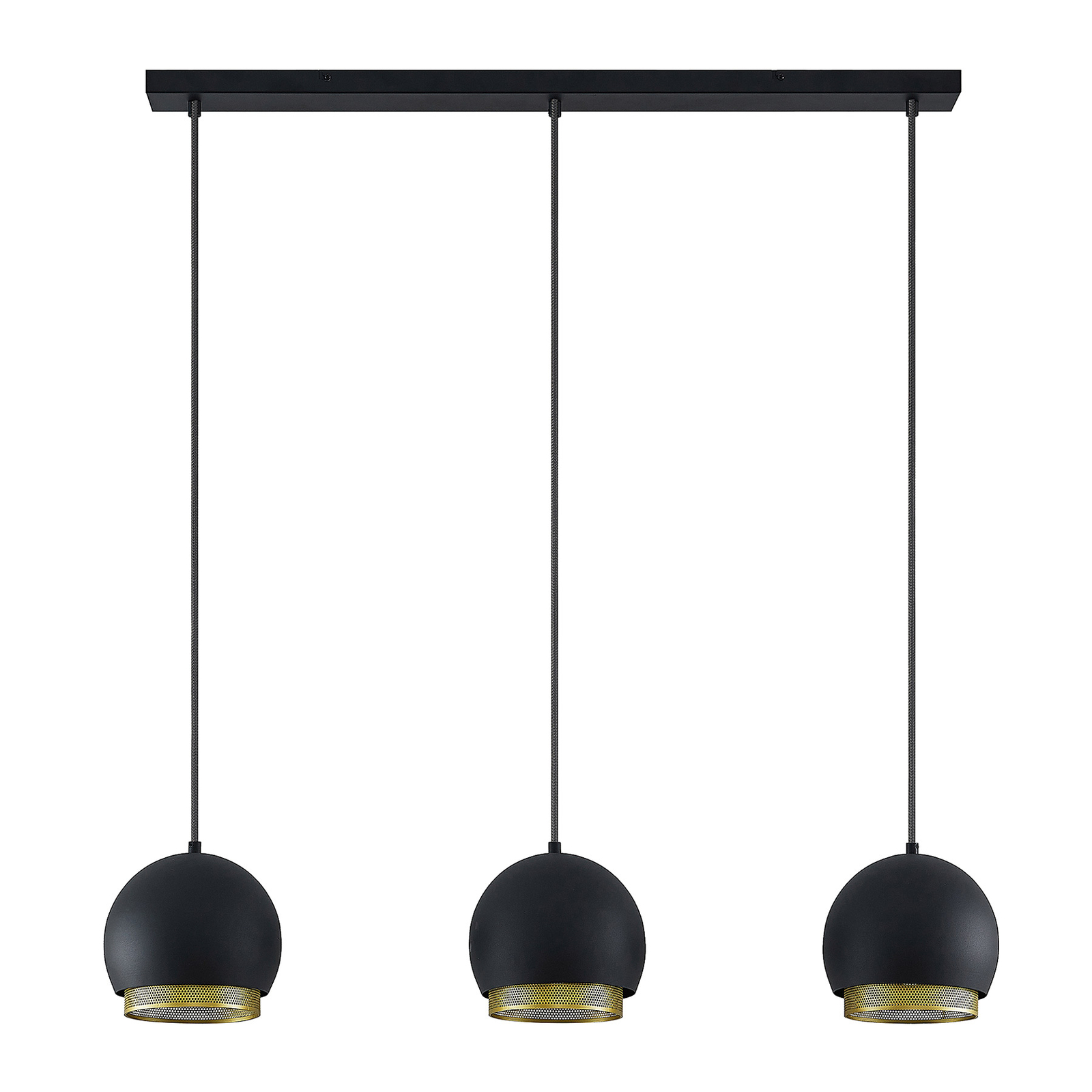 Lucande Sivanel suspension, à trois lampes