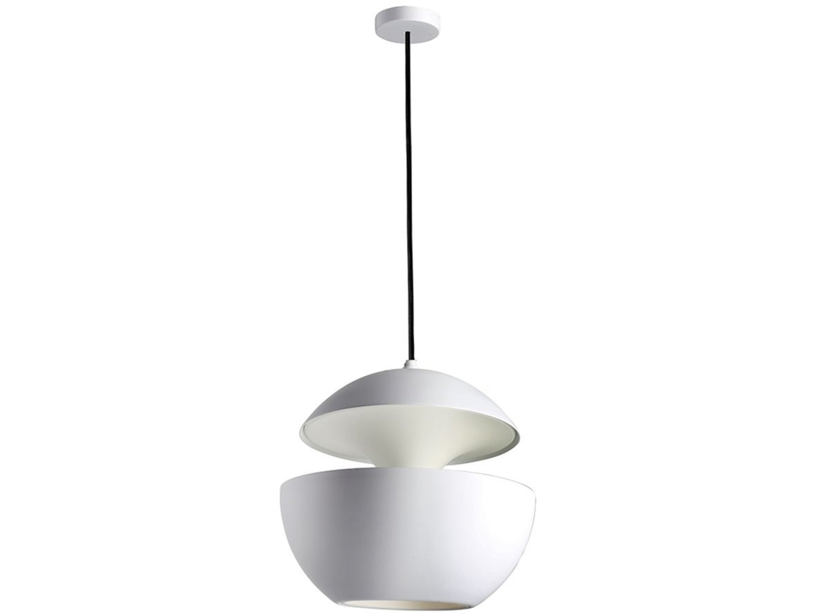 Here Comes The Sun Candeeiro Suspenso ø350 White/White - DCW