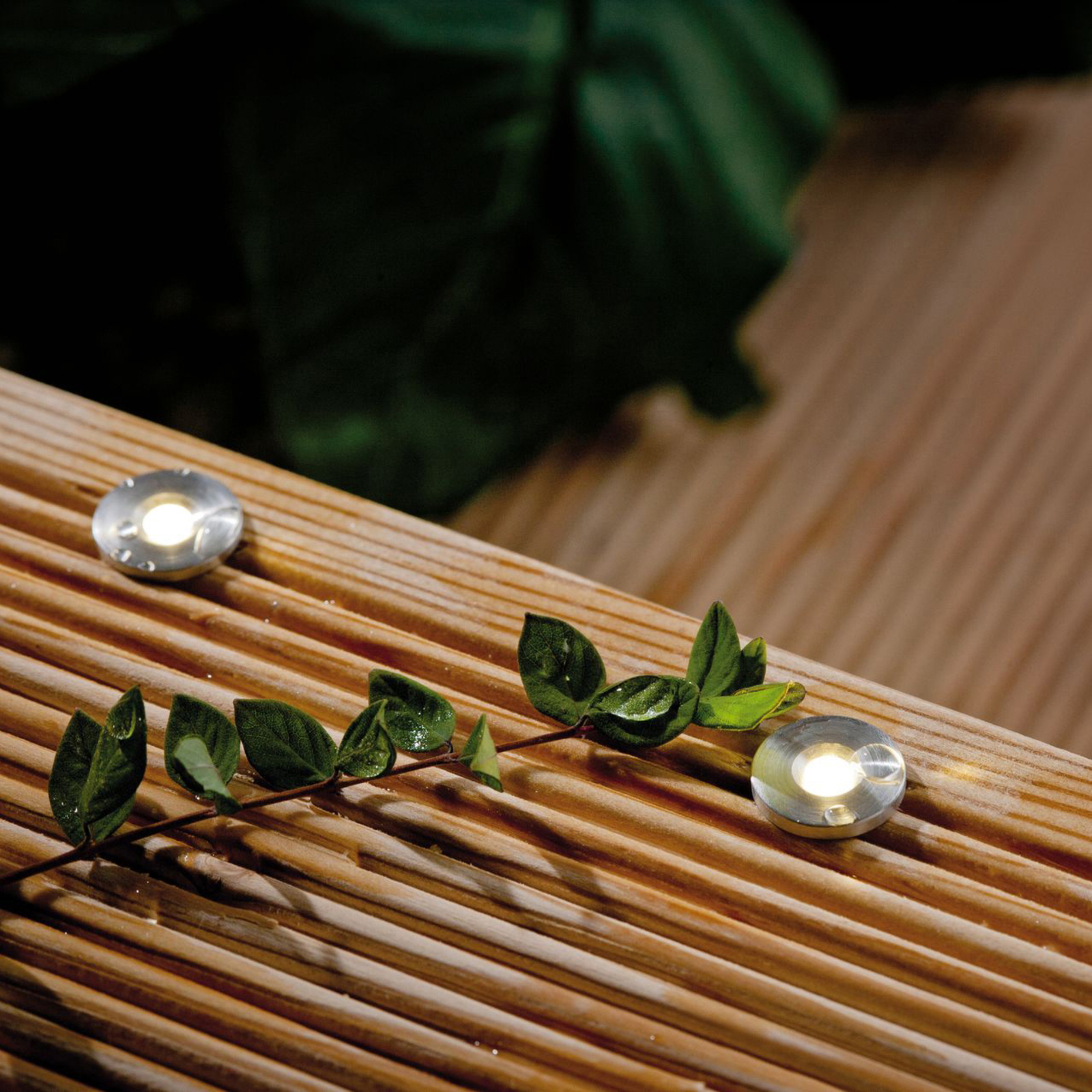 Plug & Shine 5 LED Ugrađena Tlačna Svjetla MicroPen II IP67 Silver - Paulmann