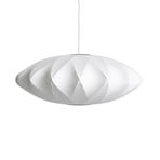 Nelson Saucer Crisscross Bubble Pendelleuchte M Off-White - Herman Miller