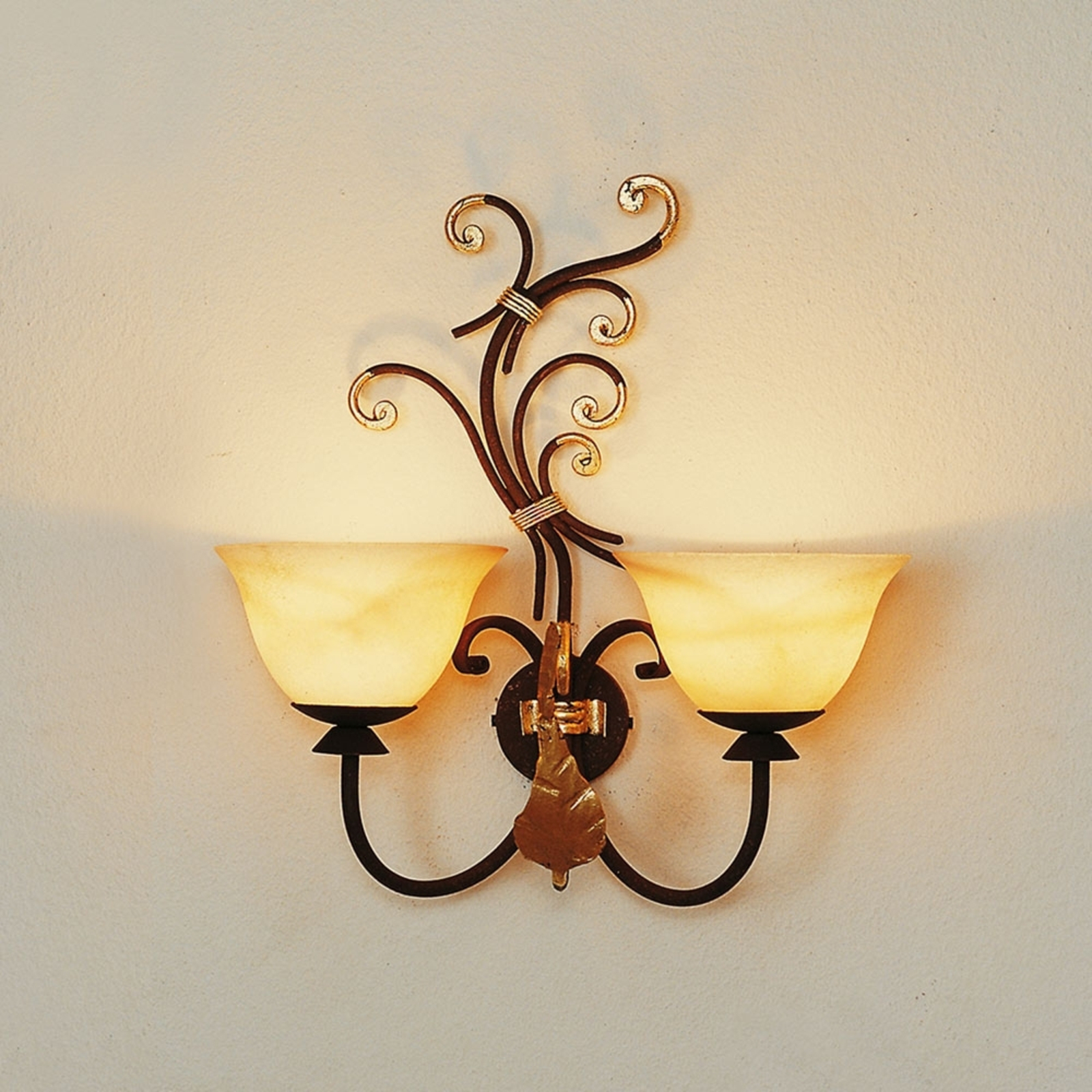 "Menzel Florence" - dviejų lempučių sieninis šviestuvas