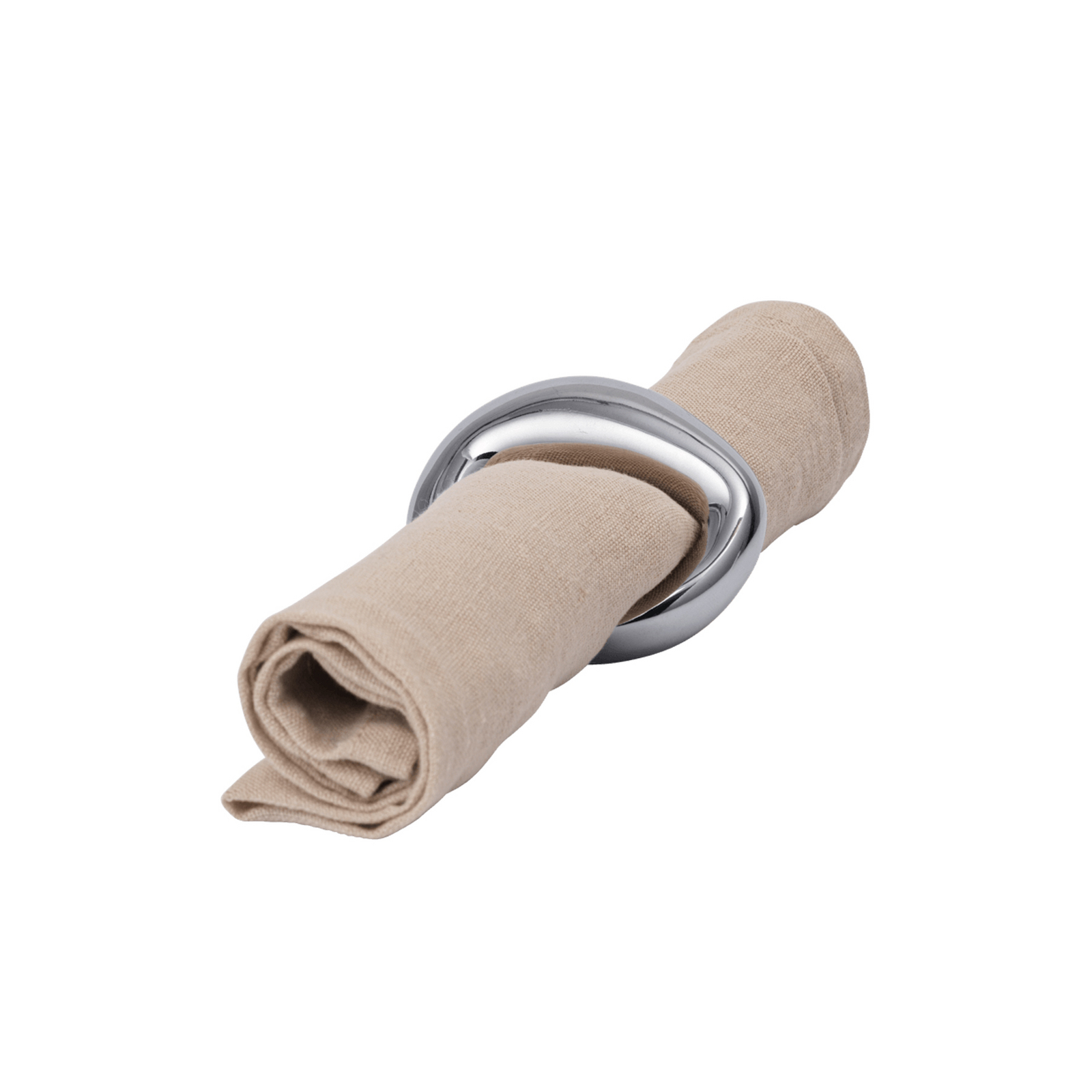 Orrith szalvétagyűrű, ezüst színű, 4 darabos szett - ferm LIVING