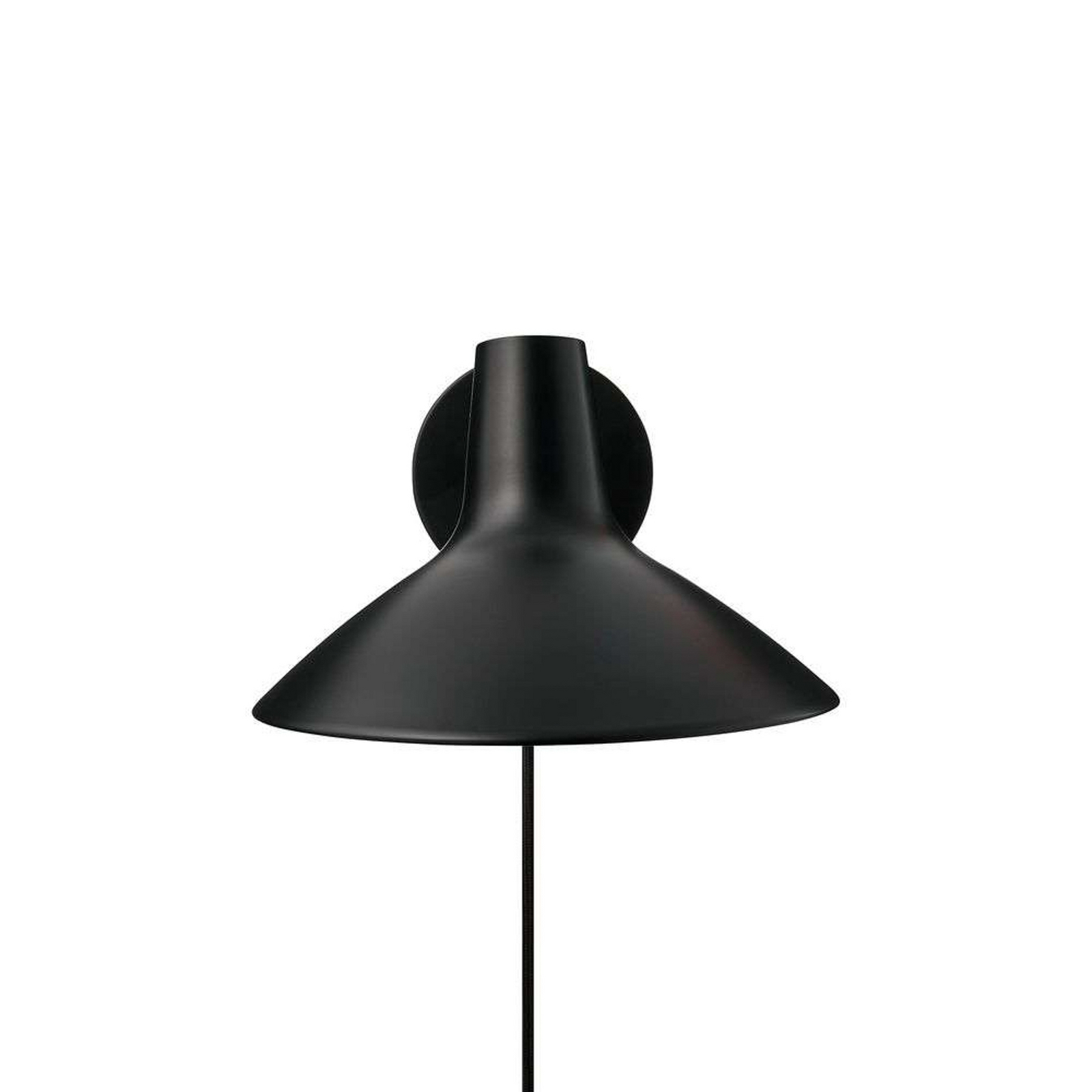 Darci Krátké nástěnné svítidlo, projekce 33,5 cm, černé