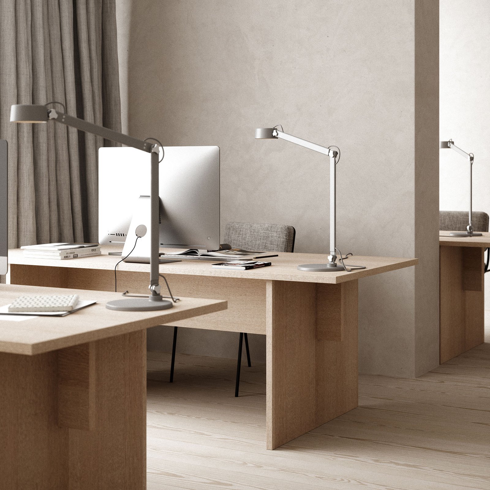 Nobu Bordlampe Grey - DFTP
